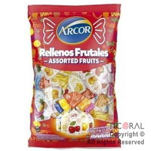 CARAMELOS DUROS RELLENOS FRUTALES 810GRS X 1